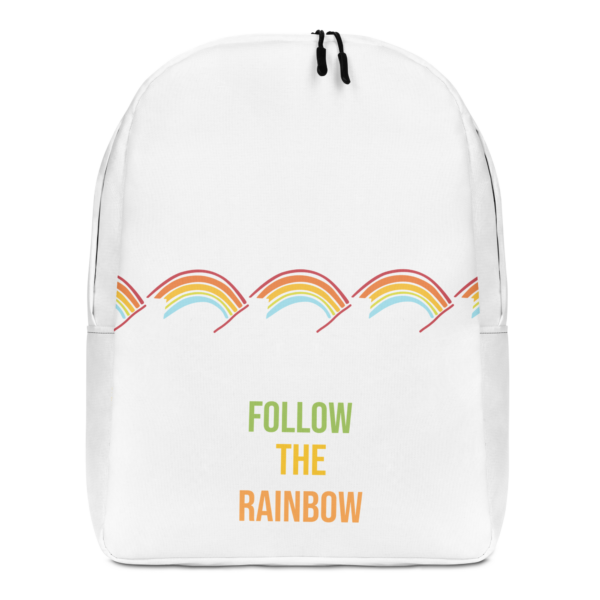 Minimalistischer Rucksack “Regenbogen”
